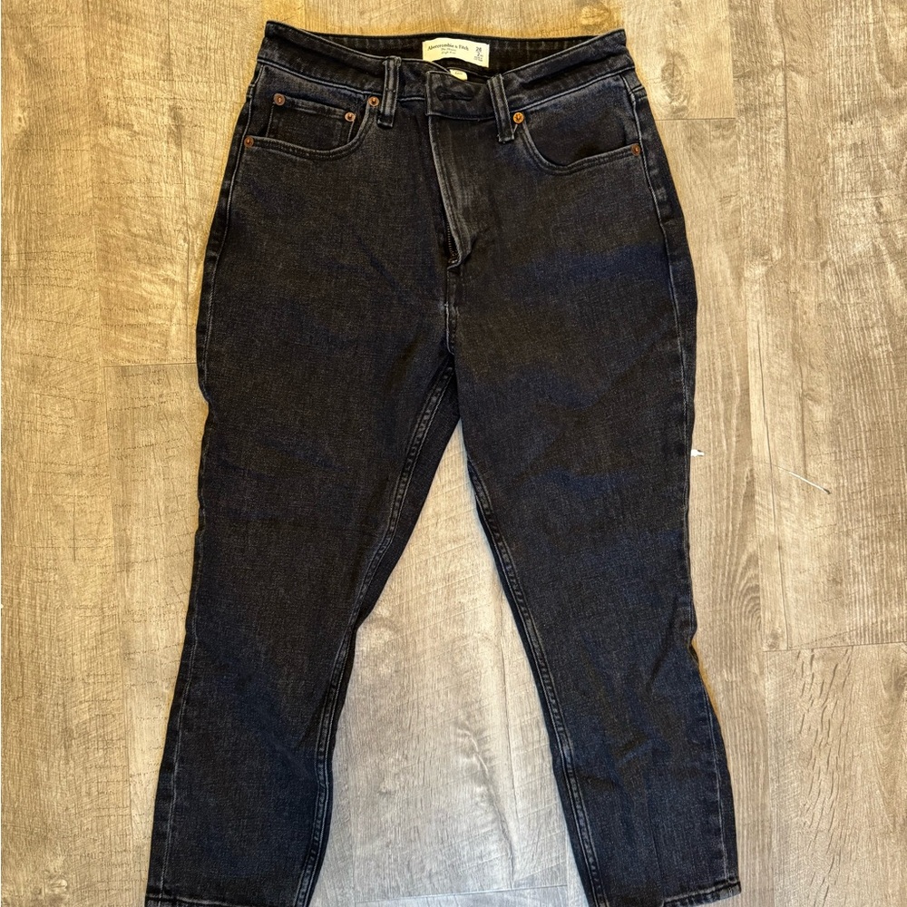 Abercrombie & Fitch Curve Love The Skinny High Rise Jeans